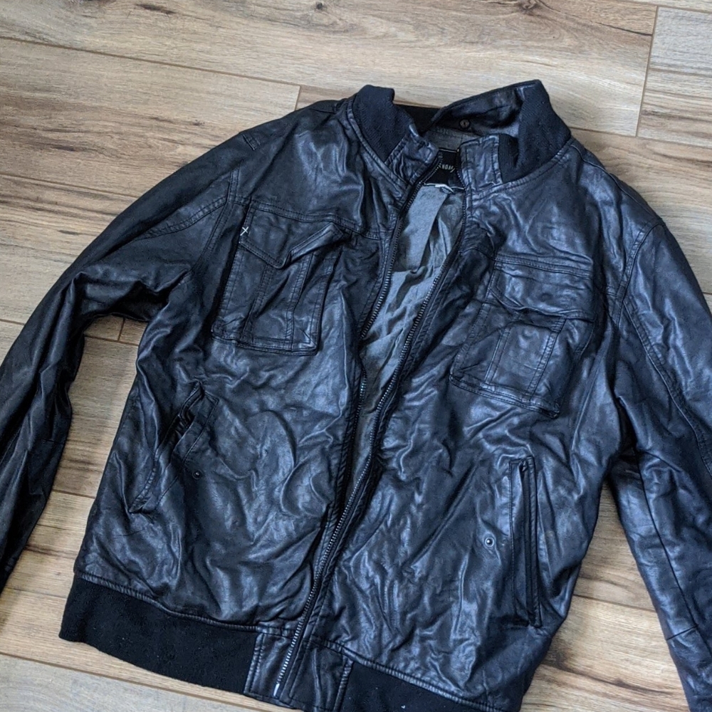 Leather jacket
